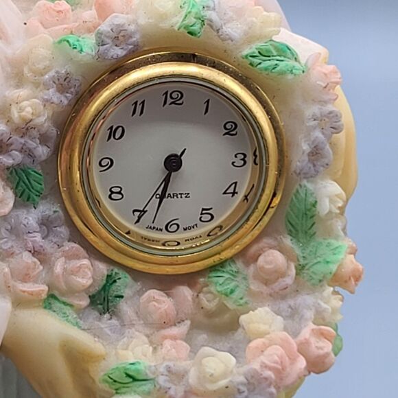 Vintage Angel Collectible Quartz Clock Angel Of The Month - Picture 2 of 12